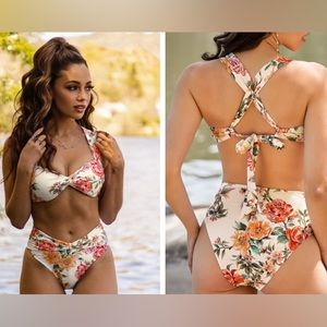 Cupshe Elegant Rose NWT - 2 piece